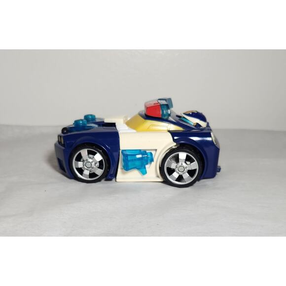 Playskool Transformers Rescue Bots Energize Chase Police Bot Pre-owned - Picture 8 of 9